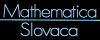 Mathematica Slovaca Logo