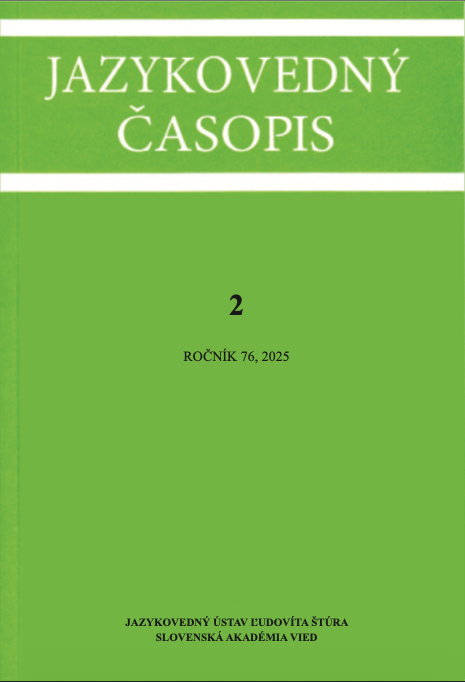 Jazykovedný časopis